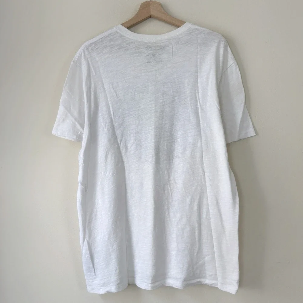 True Religion Denim & Sportswear White Graphic Tee Shirt - XL